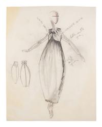 Group of Fifteen Geoffrey Beene Fashion Sketches , by Alfredo Cabrera