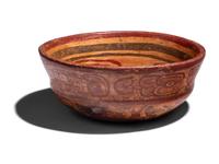 Three Maya Polychrome Bowls
