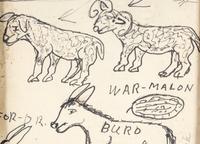 Buro , 1981 and Squirrels , 1985 (two works)