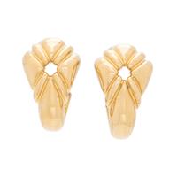 CHAUMET, YELLOW GOLD EARCLIPS