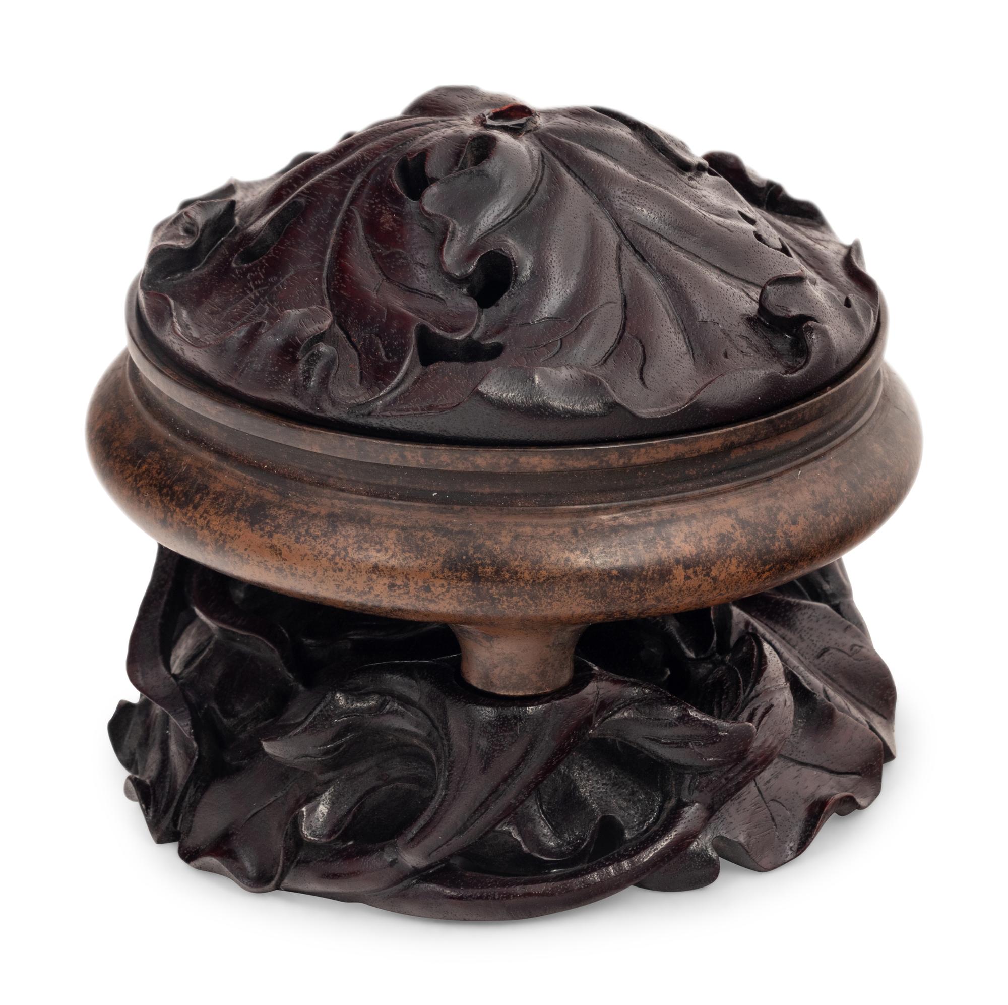 A Chinese Bronze Incense Burner