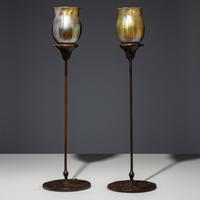 Tiffany candle holders