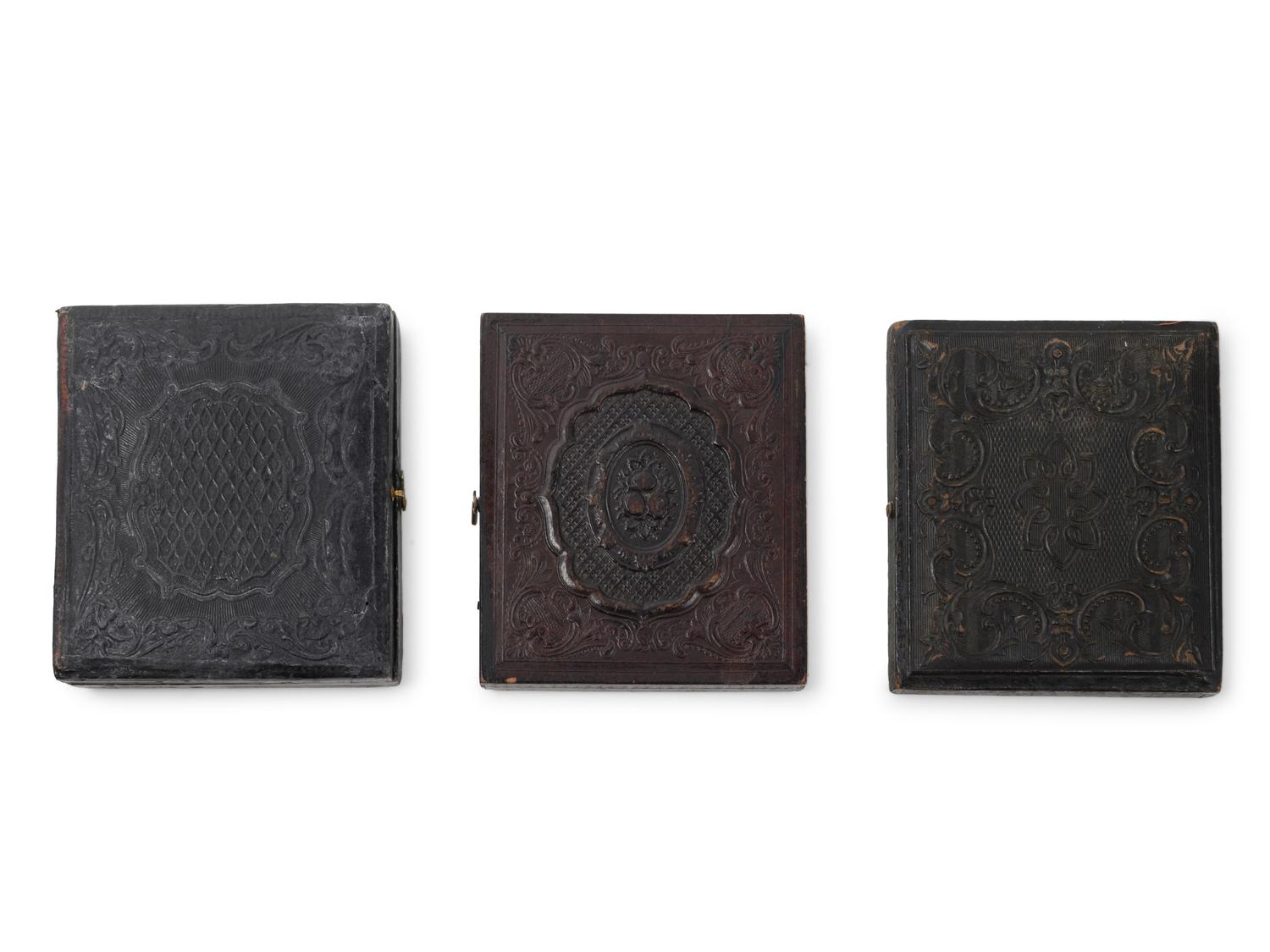 Three Sixth Plate Occupational Tintypes
