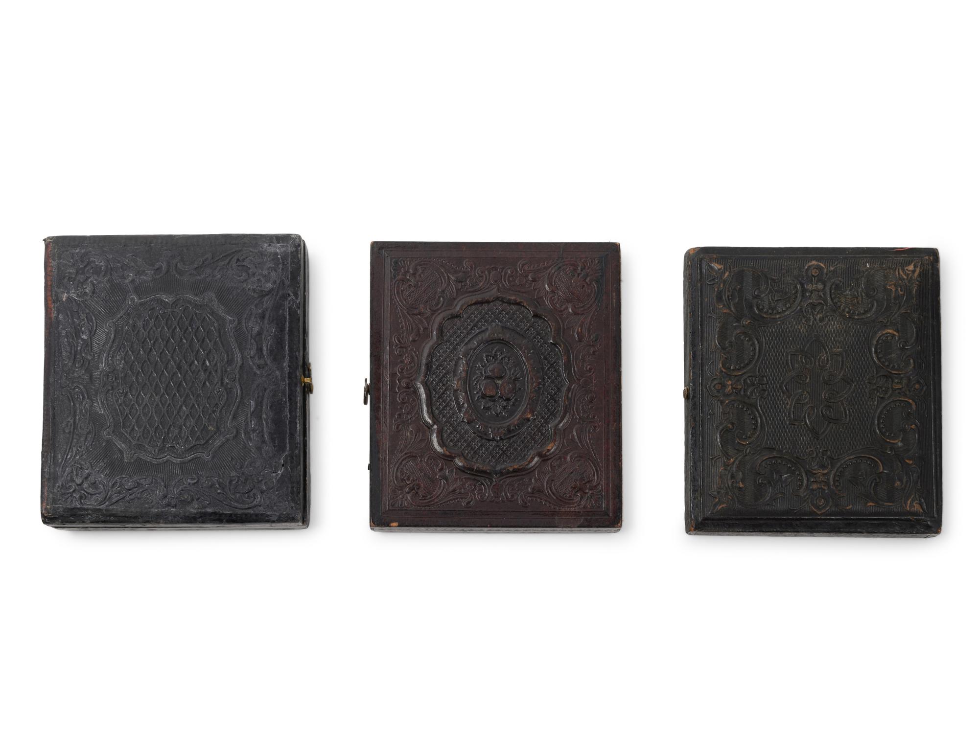 Three Sixth Plate Occupational Tintypes