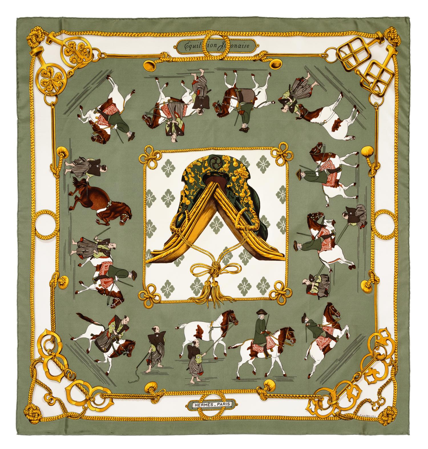 Hermès 90cm Silk Scarf