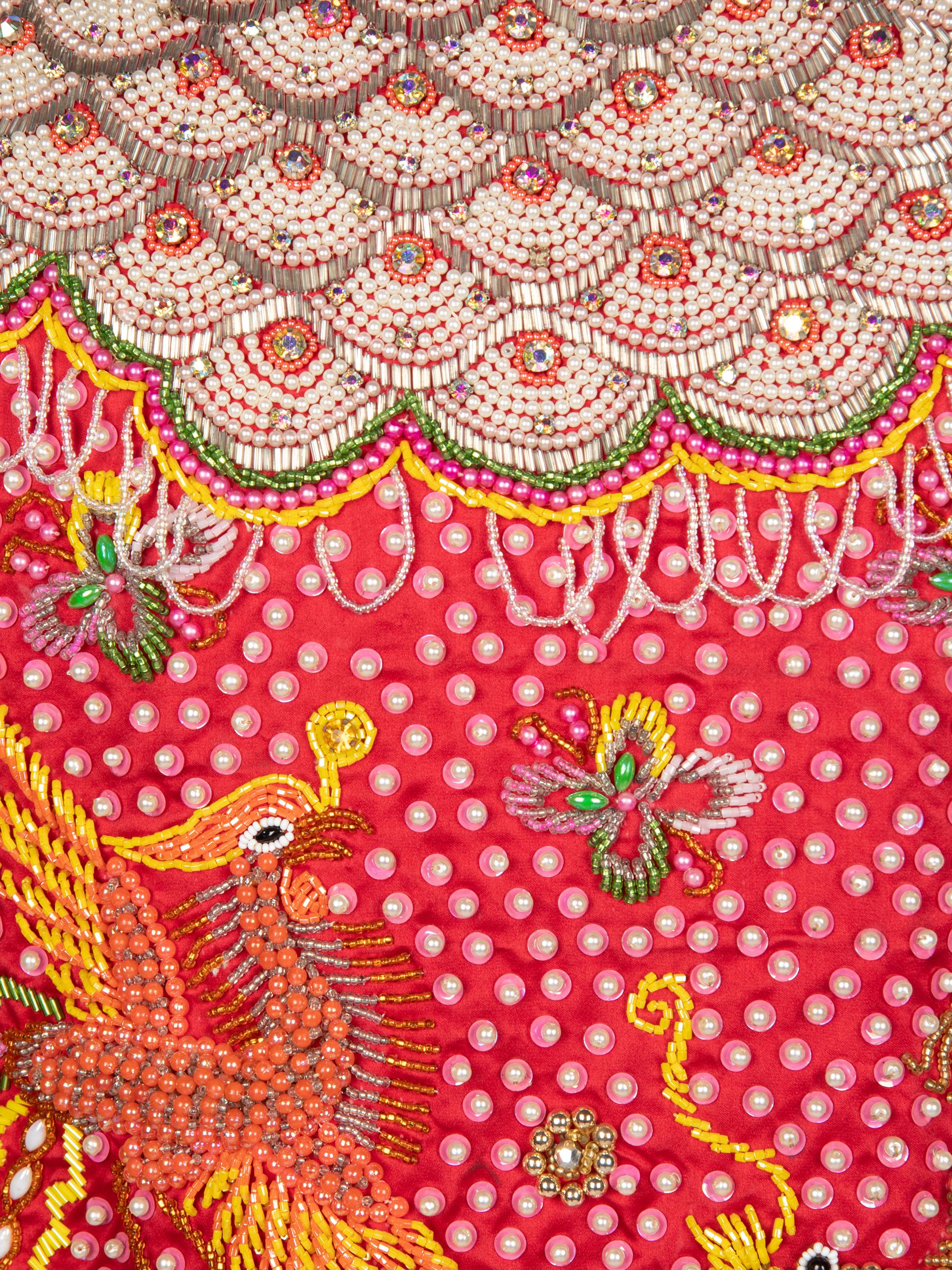 Custom Chinese Embellished Ensemble, Made for Roberta McCain