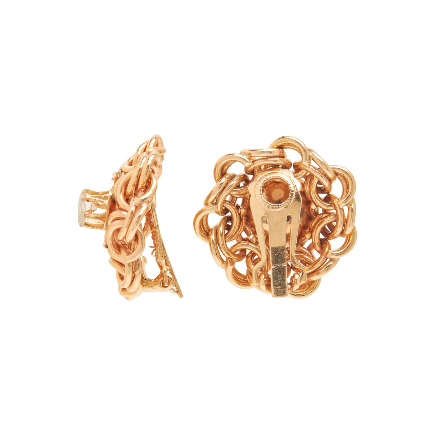 DIAMOND CLIP EARRINGS