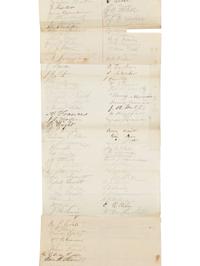 [Presidential] Lincoln, Abraham. Manuscript Document, signed