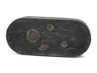 A Bandboard Box with Painted Sunflower Decoration