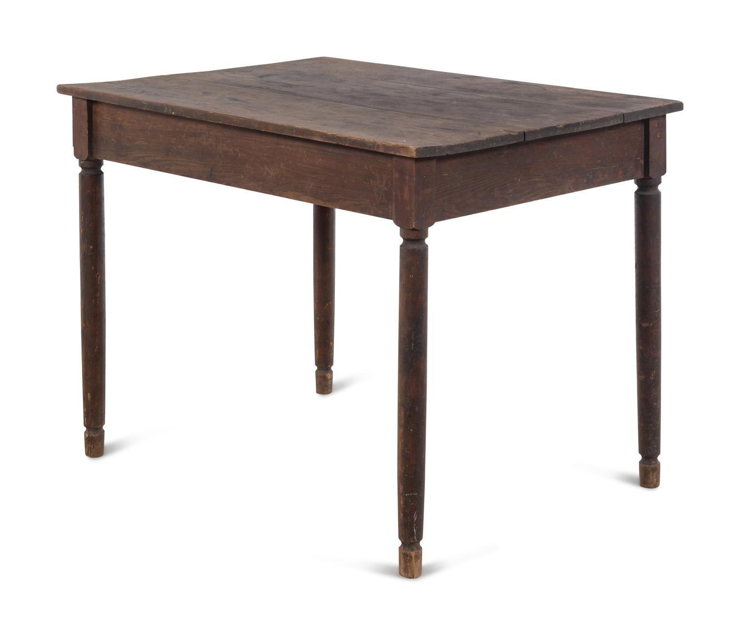 An English Oak Tavern Table