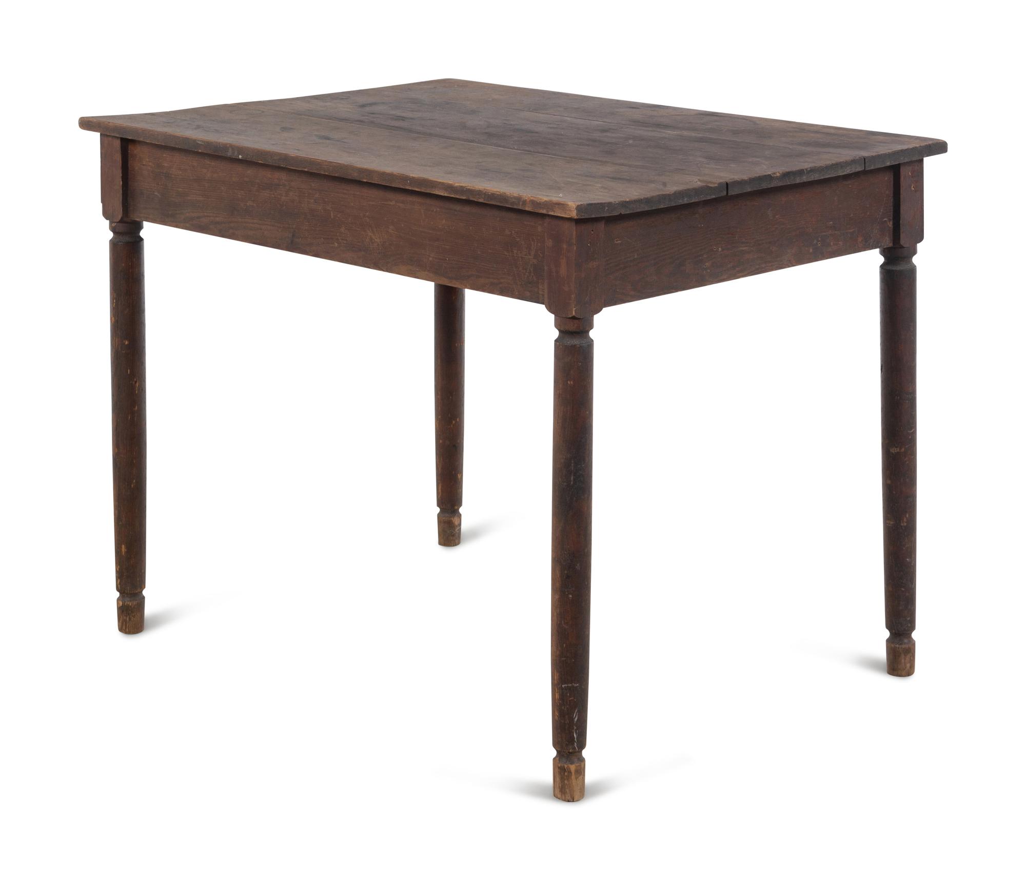 An English Oak Tavern Table