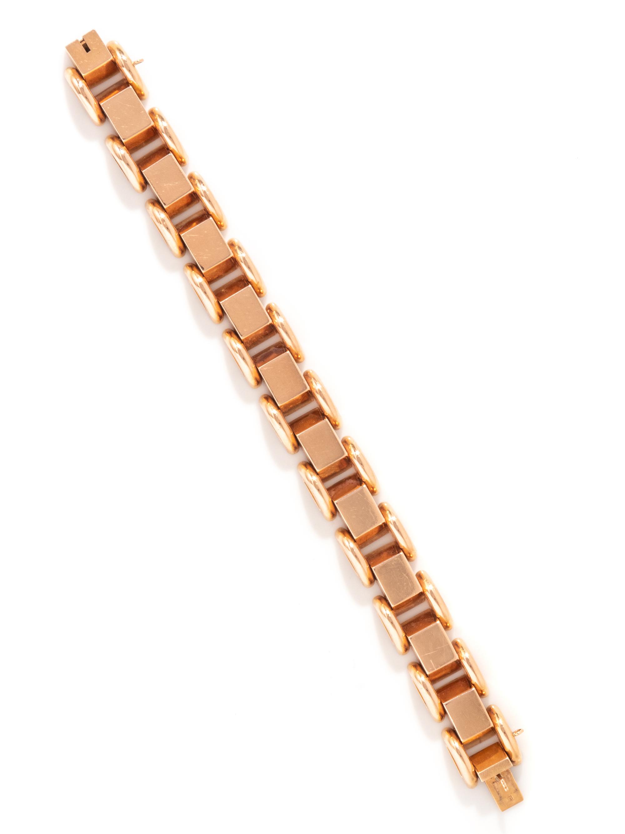 RETRO, ROSE GOLD BRACELET