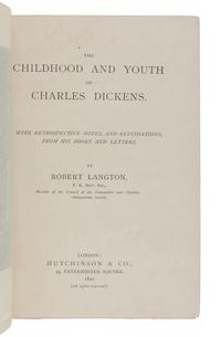 [DICKENS, Charles (1812-1870)]. A group of 3 works about Dickens, comprising:
