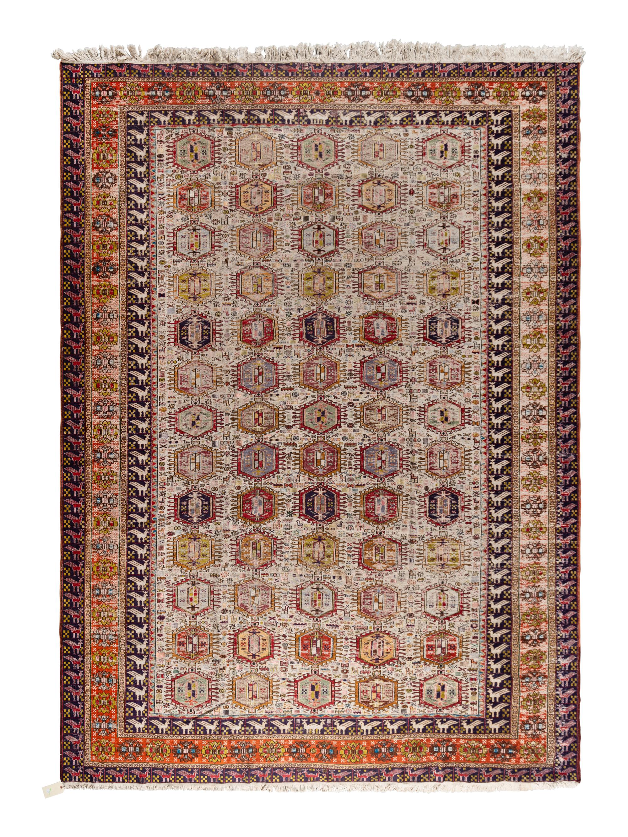 A Soumak Wool Rug