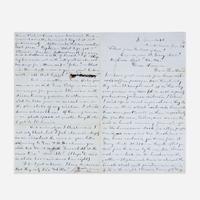 [Literature] Twain, Mark (Samuel Clemens) Autograph Letter, signed