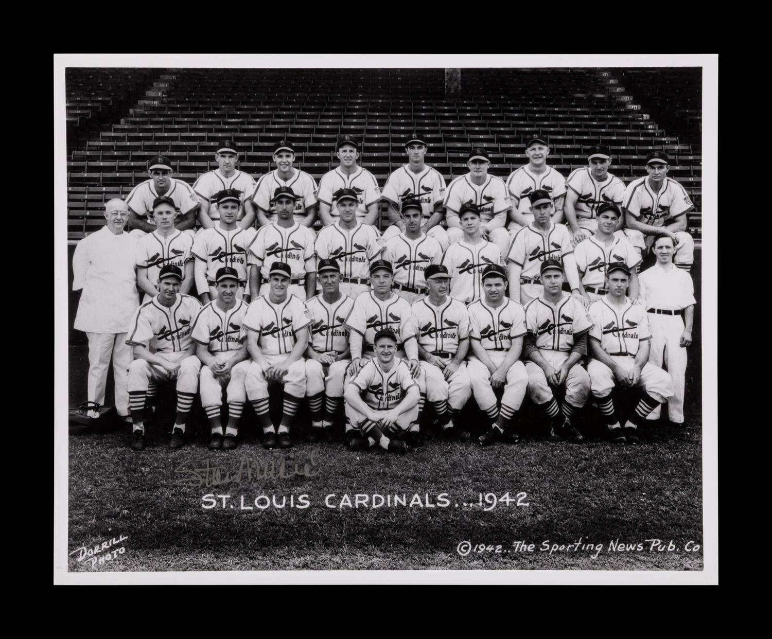 A Collection of Stan Musial Signed Autographs