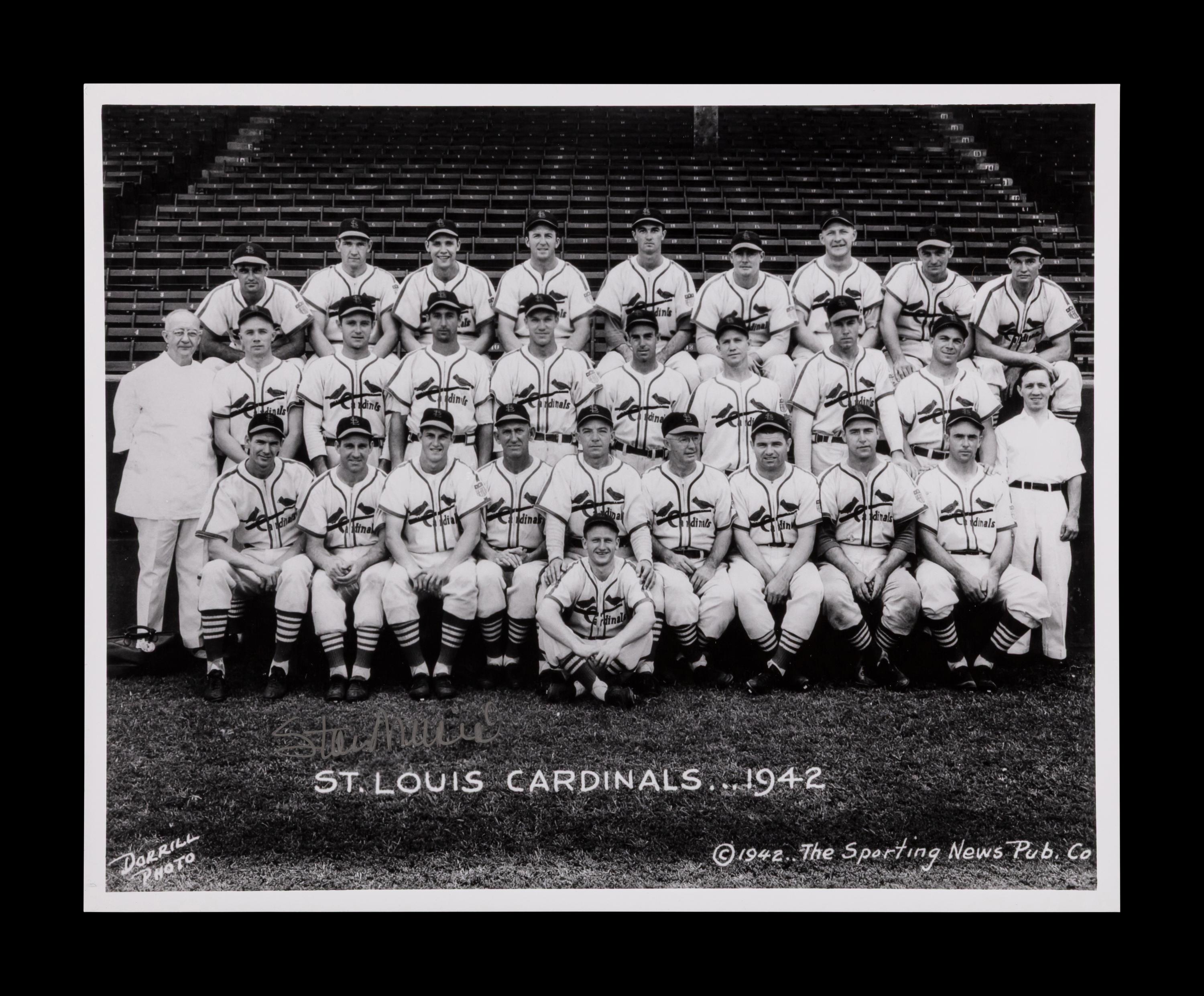 A Collection of Stan Musial Signed Autographs