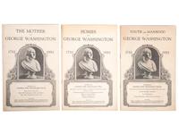 [WASHINGTON, George (1732-1799)]. A group of biographies, histories, and catalogues of portraits, comprising: