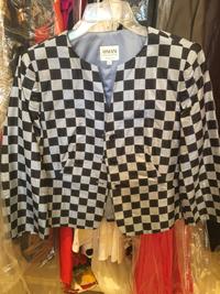 Armani Collezioni B/W Check Jacket, 1990s