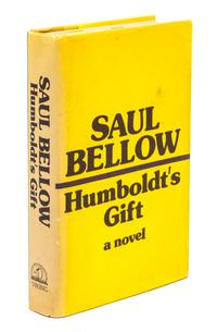 BELLOW, SAUL. Humboldt's Gift. NY, 1975. First edition, signed.