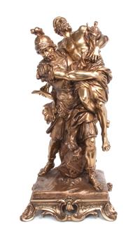 A French Gilt Bronze Figural Group Height 23 1/2 inches. — AFTER PIERRE LEPAUTRE (1659-1744)