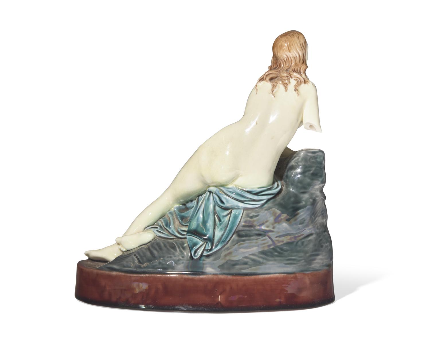 A Wedgwood Glazed Ceramic Figure of Hope