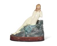 A Wedgwood Glazed Ceramic Figure of Hope