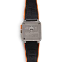 BELL & ROSS, STAINLESS STEEL 'BR-03-94 AERO GT ORANGE' CHRONOGRAPH WATCH