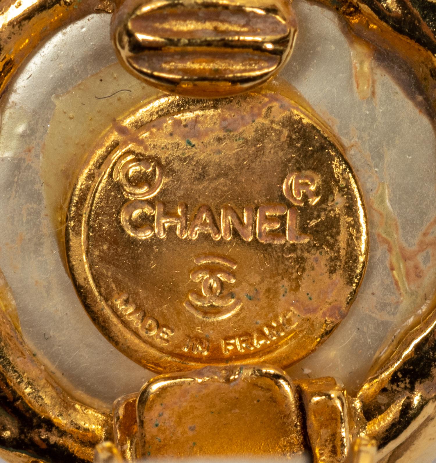 Three Pairs of Chanel Earrings, 1980-90s