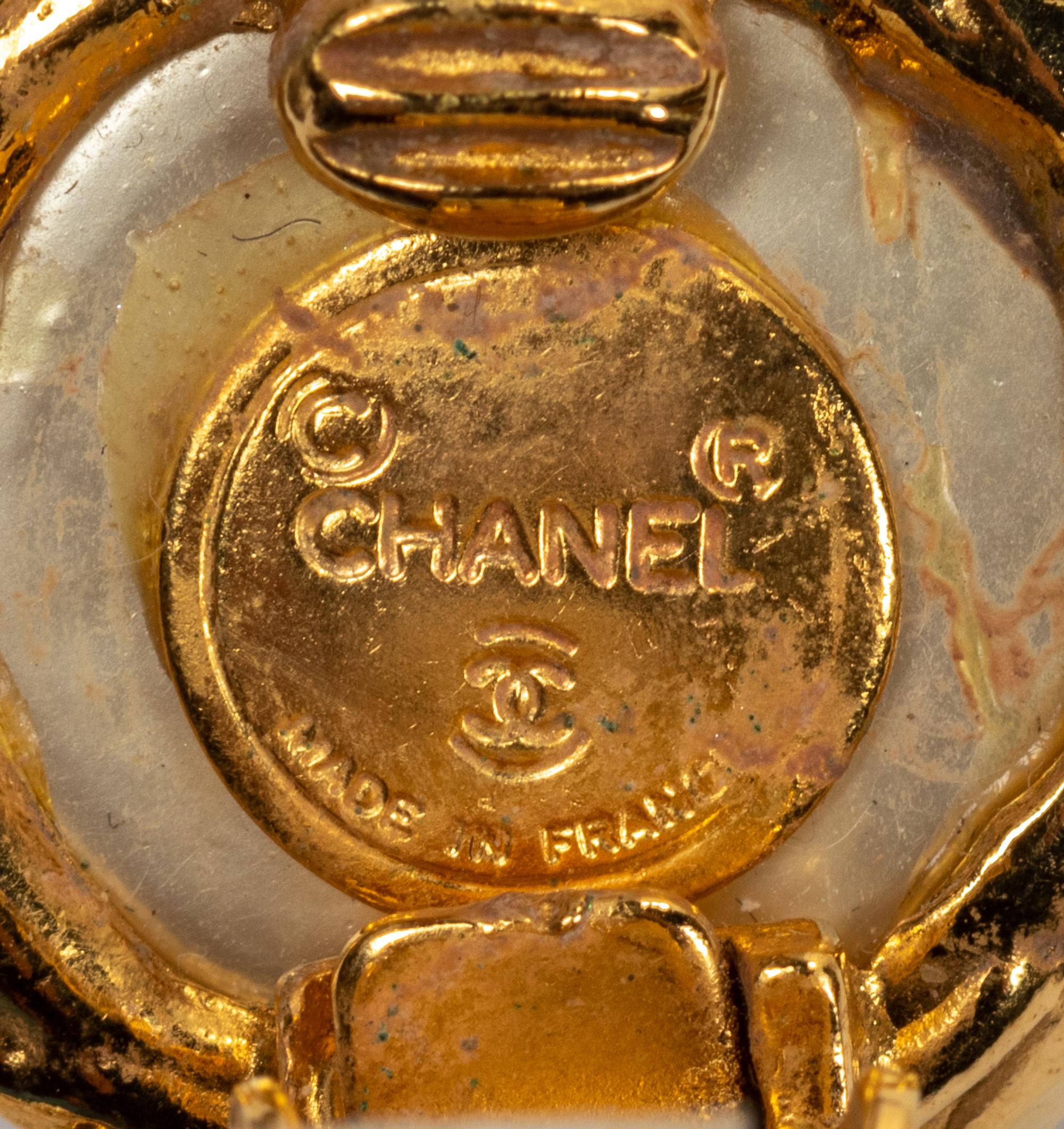 Three Pairs of Chanel Earrings, 1980-90s