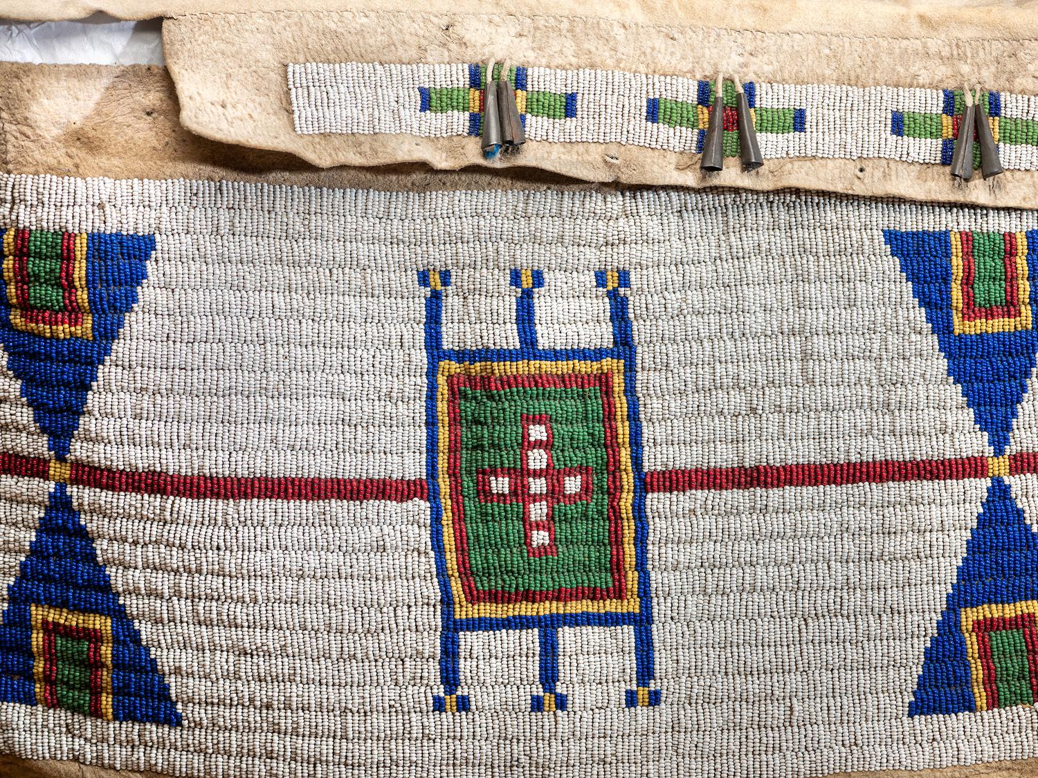 Cheyenne Beaded Hide Possible Bag