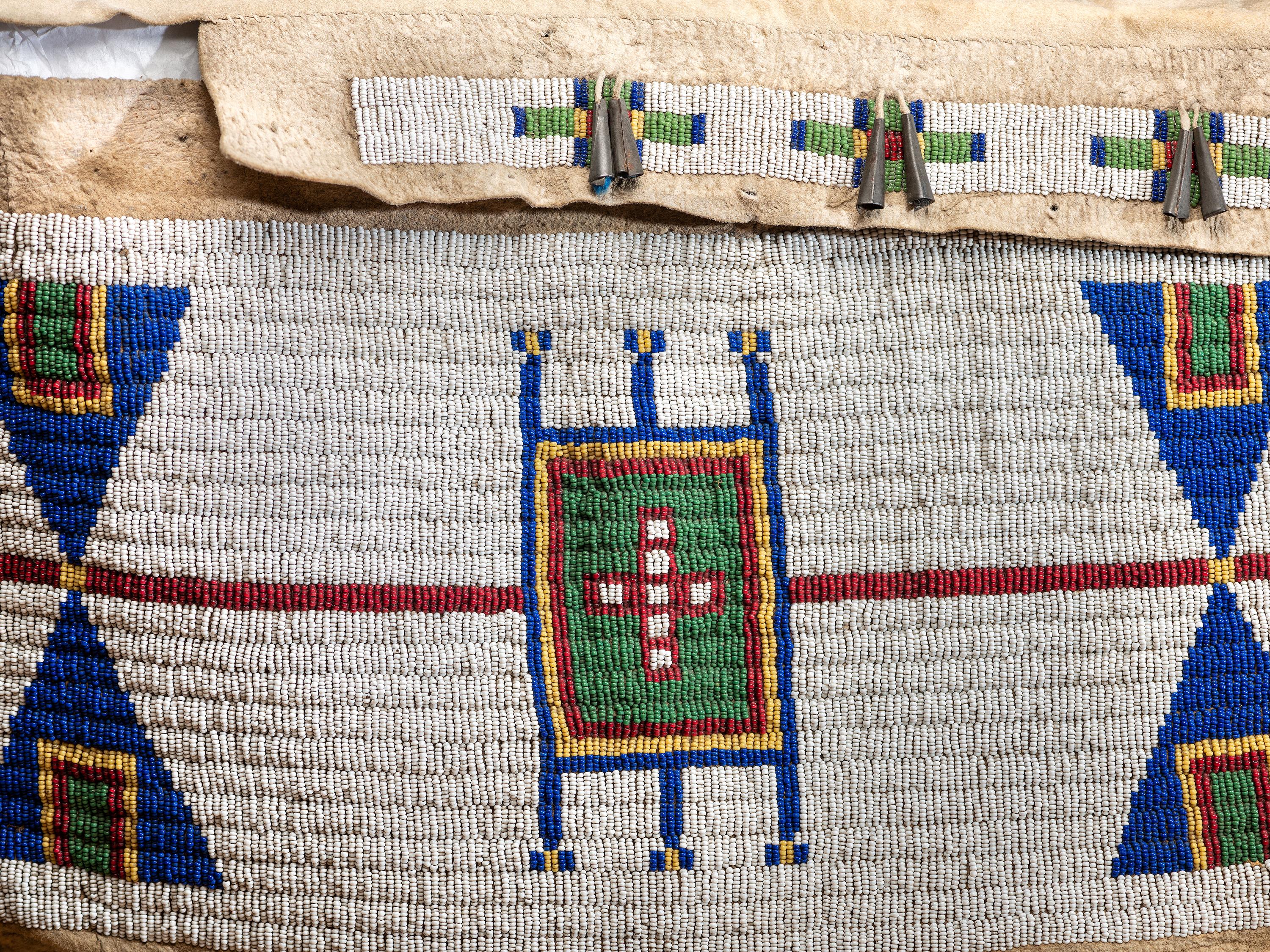 Cheyenne Beaded Hide Possible Bag