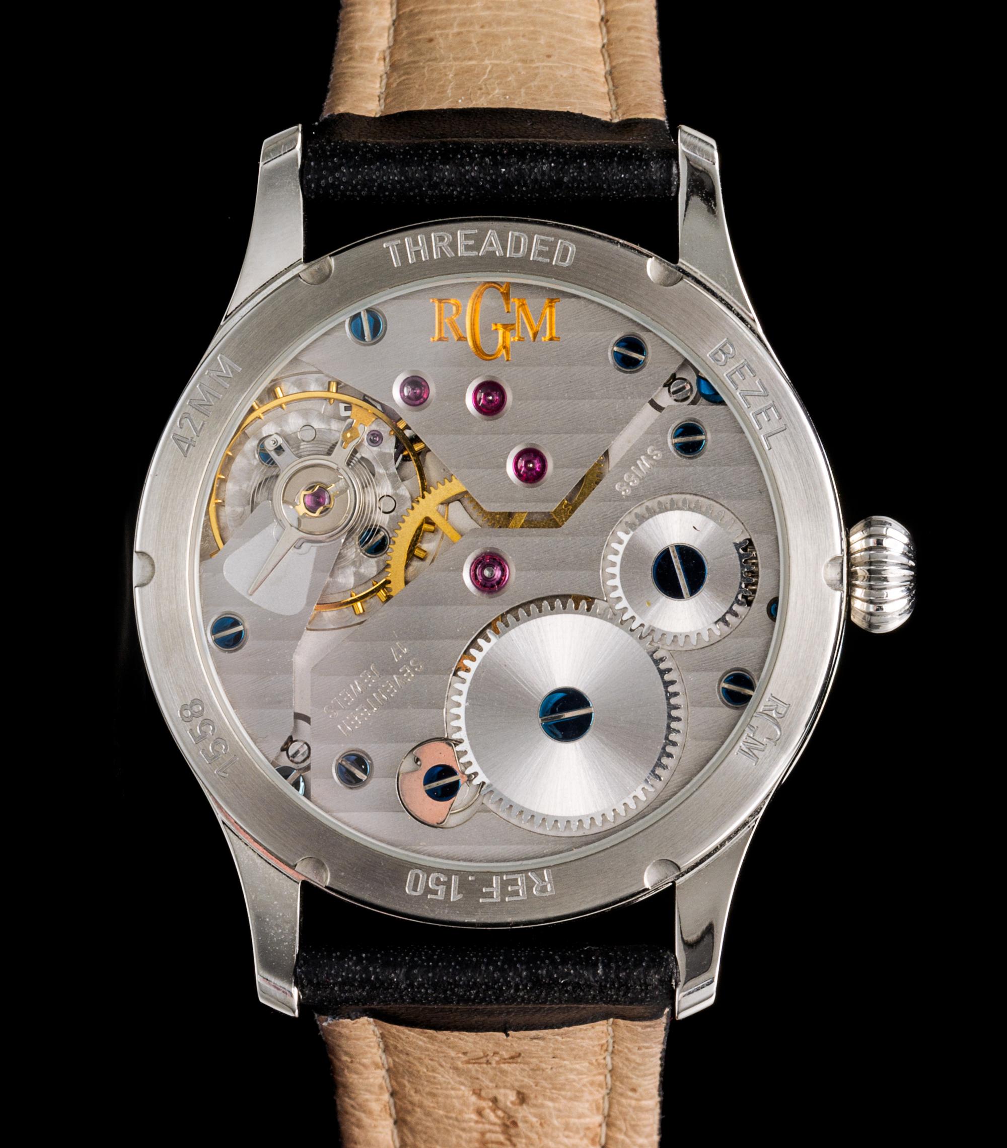 A Stainless Steel Ref. 150 Wristwatch, RGM Professional,