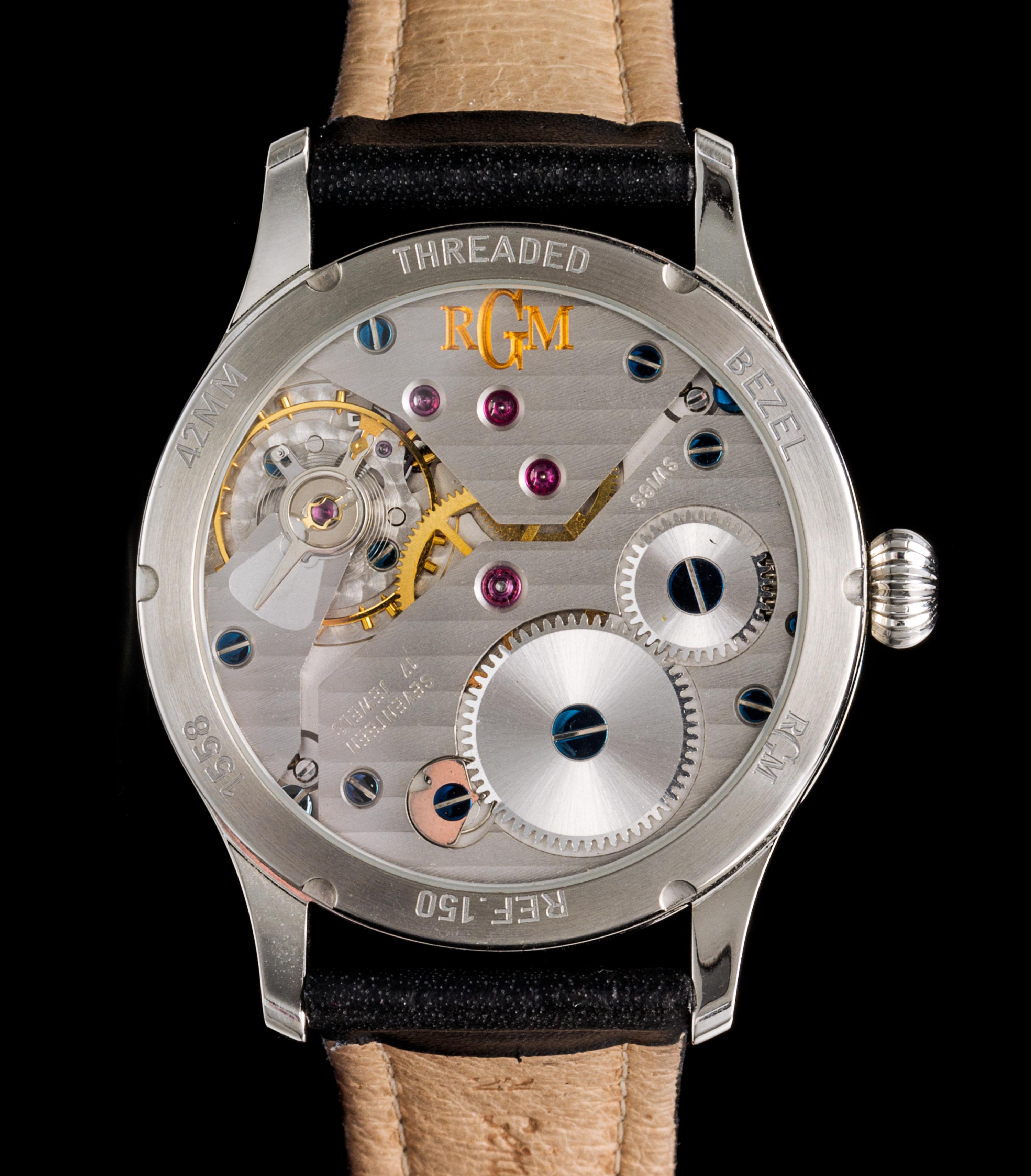 A Stainless Steel Ref. 150 Wristwatch, RGM Professional,