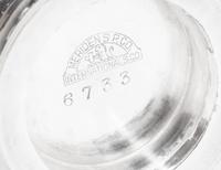 An American Silver-Plate Cocktail Shaker and Six Cocktail Cups