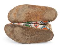 Sioux Beaded Hide Moccasins