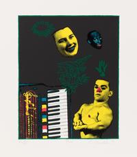 Ed Paschke, (American, 1939-2004), BAD, 1991