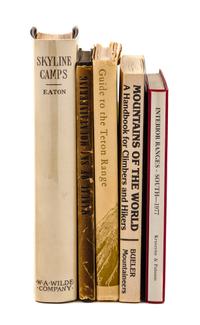 [MOUNTAINEERING - MAPS AND GUIDEBOOKS]. A group of 29 works, including: