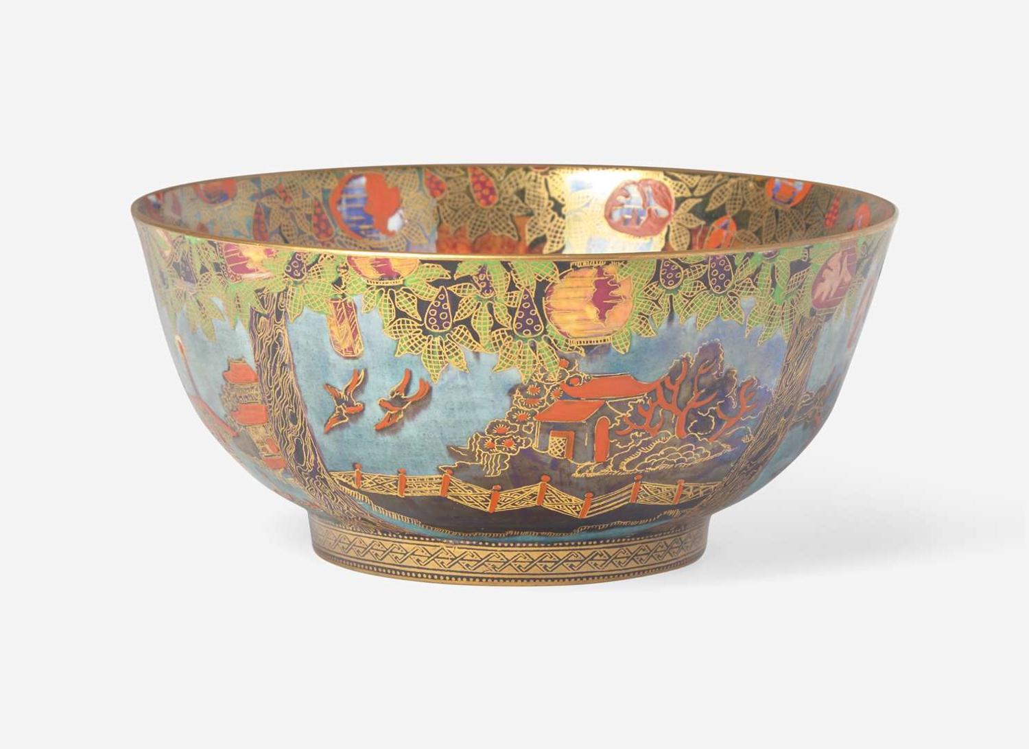 A Wedgwood Fairyland Lustre Fairyland "Willow" Bowl, UK, 1928-9
