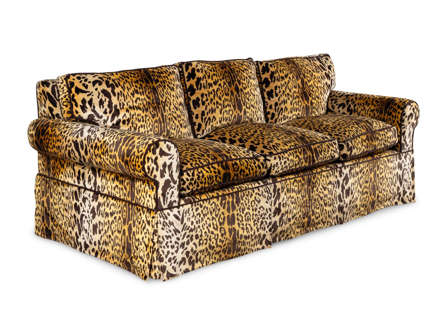A Custom Three-Seat Sofa
