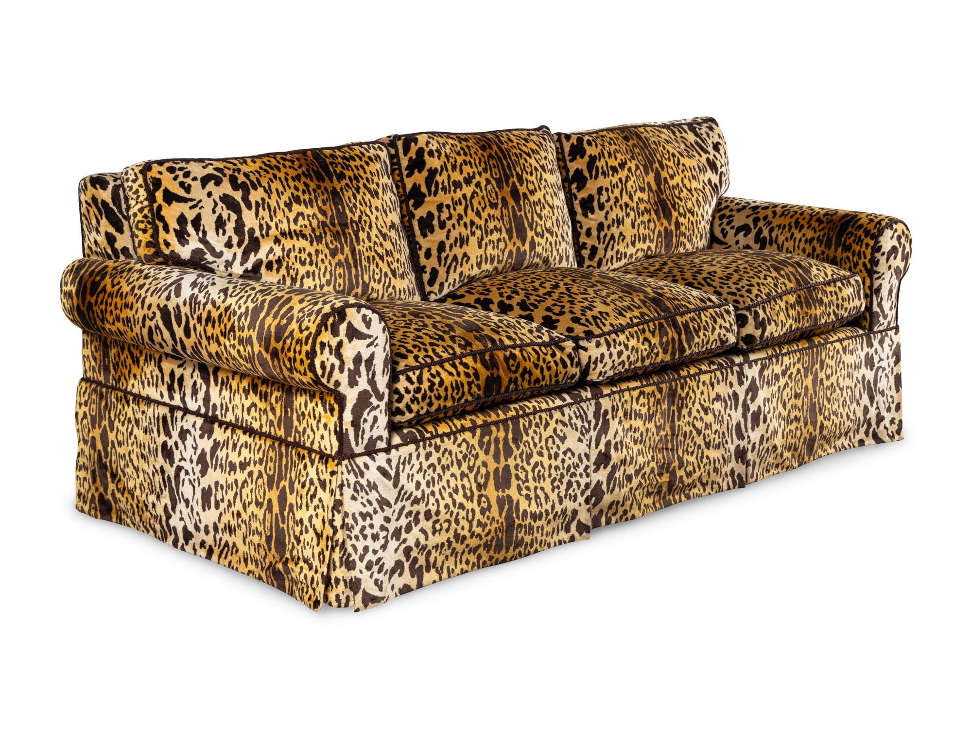 A Custom Three-Seat Sofa