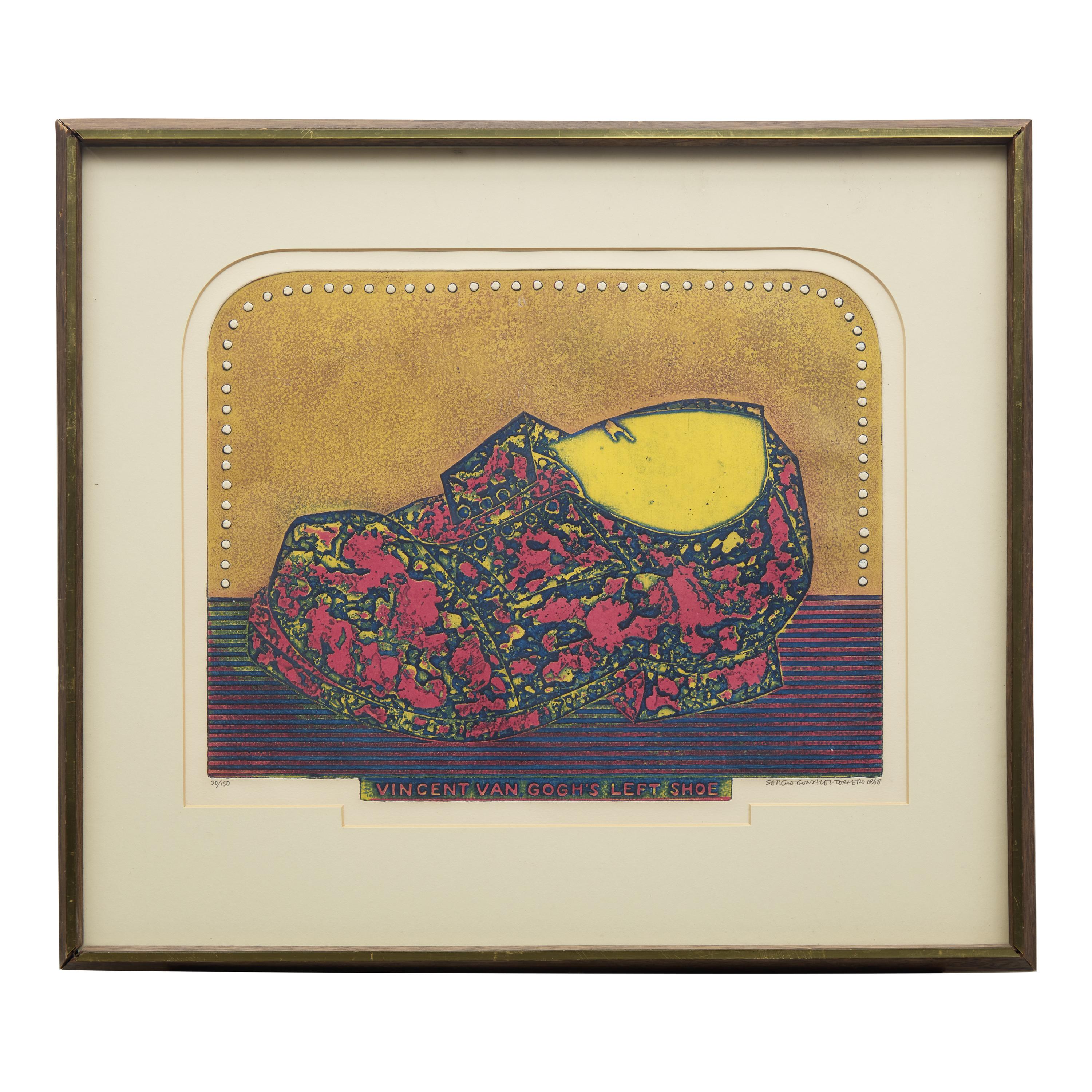Sergio Gonzalez-Tornero (Chilean, 1927–2020) — Vincent Van Gogh's Left Shoe , 1968