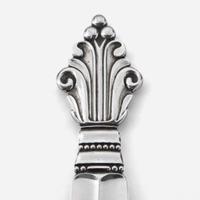Johan Rohde (Danish, 1856-1935) "Acanthus" Eight-Piece Dinner and Luncheon Service for Twelve, Georg Jensen, Denmark, Designed 1917, the Present Lot post-1945