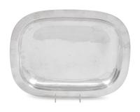A Porter Blanchard Silver Serving Dish