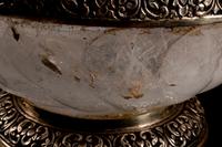 A Silver-Mounted Rock Crystal Bowl
