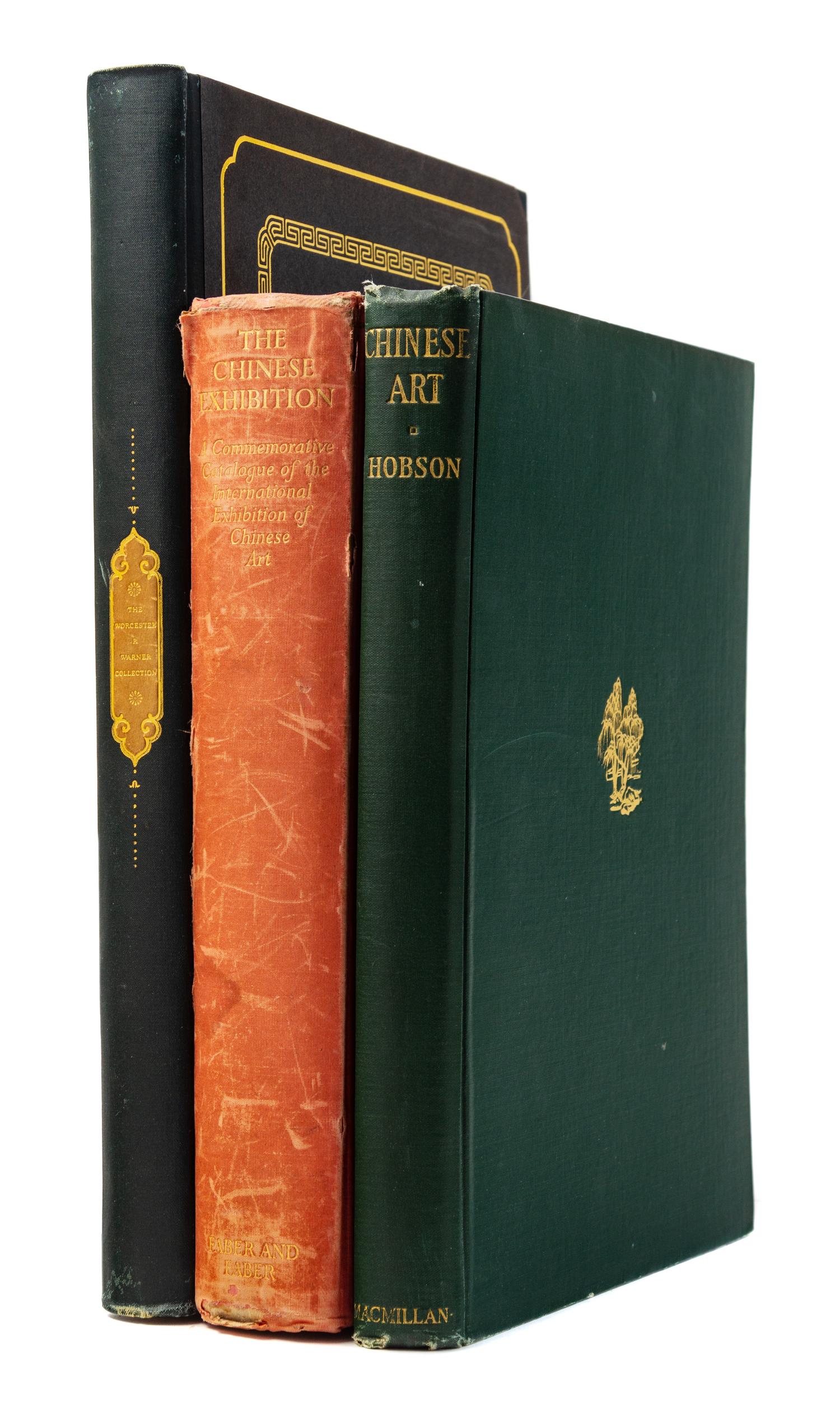 3 Rare Books Pertaining to General Chinese Art