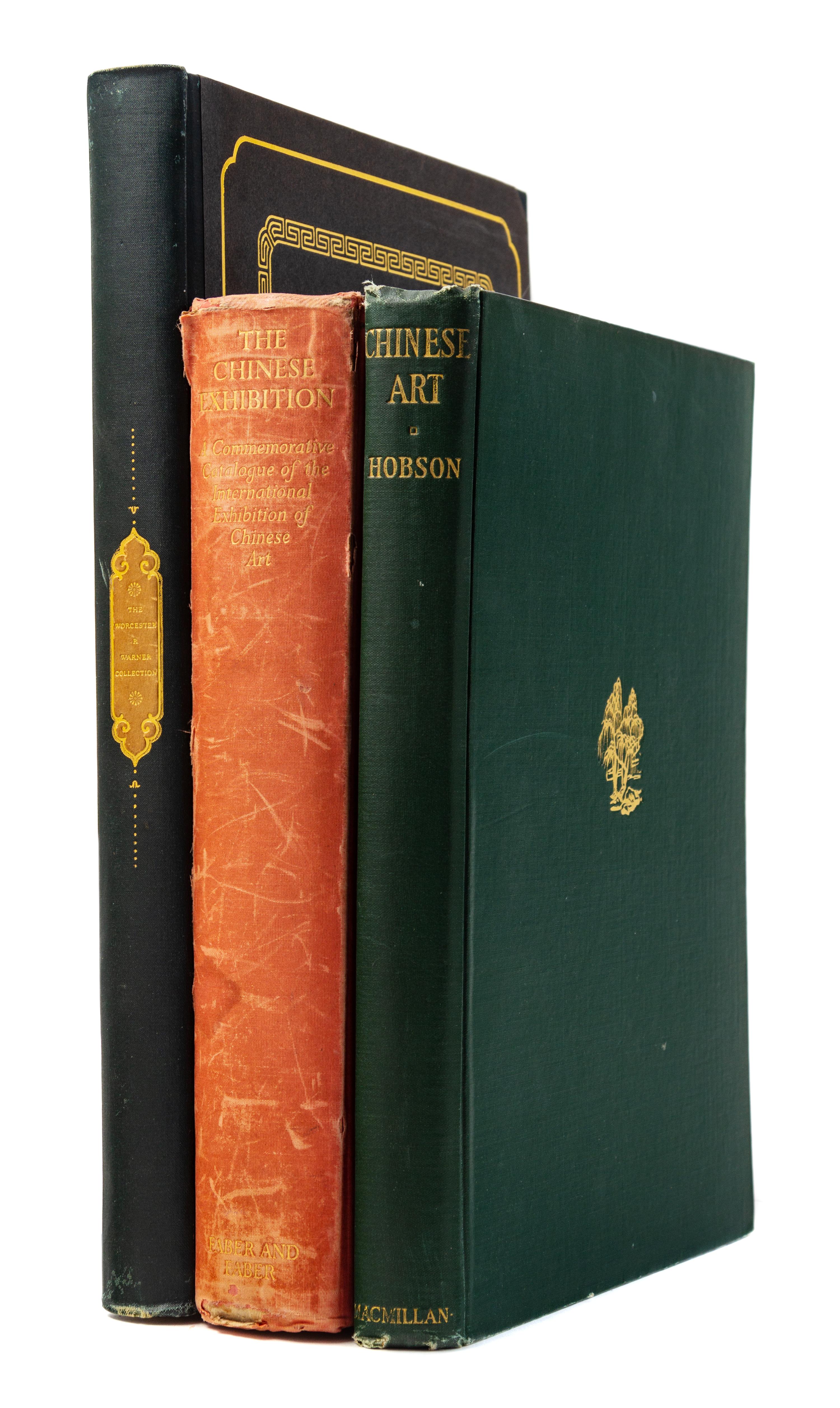 3 Rare Books Pertaining to General Chinese Art