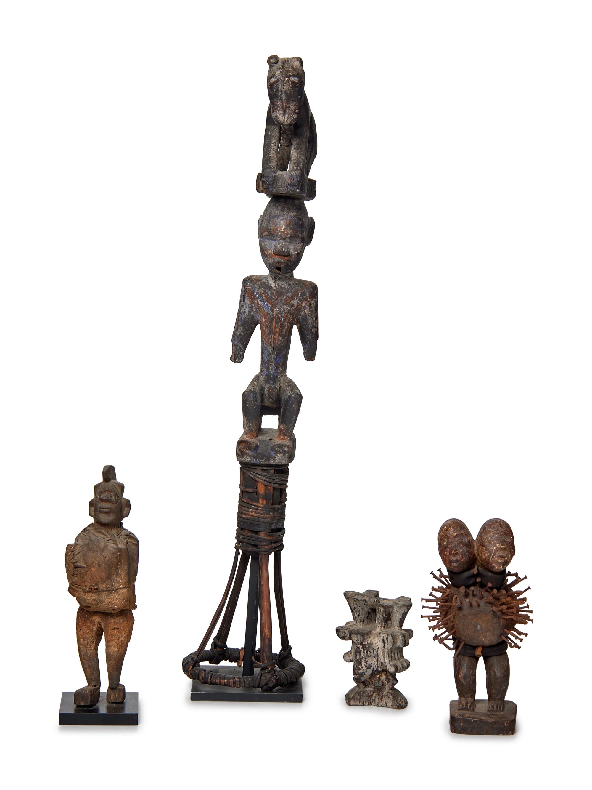 A Group of African Tribal Figures