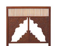 An Aesthetic Movement Carved Teak Side Chair