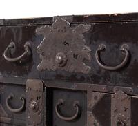 A Korean Lacquered Marriage Chest